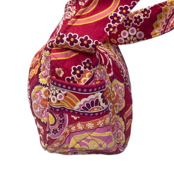 Vera Bradley Shoulder Bag - Retired Raspberry Fizz - Picture 5 of 10